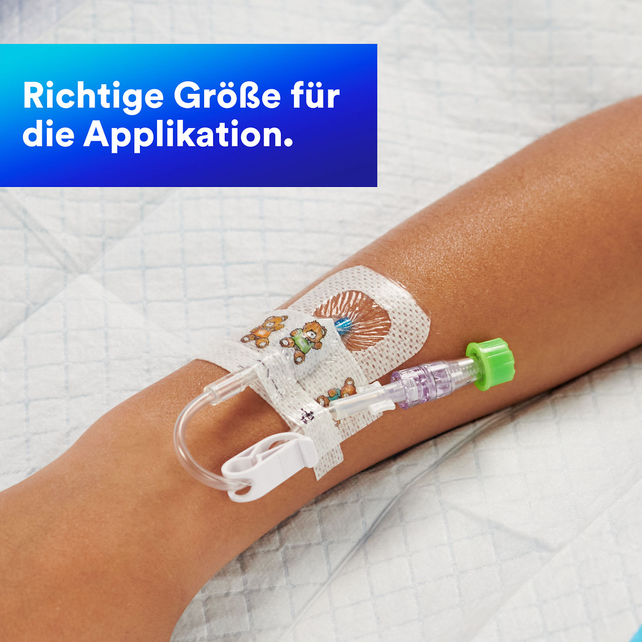 2-1680 Tegaderm IV: Sichere Adhäsion, Sichtbarkeit an der Stelle, Feuchtigkeitsmanagement