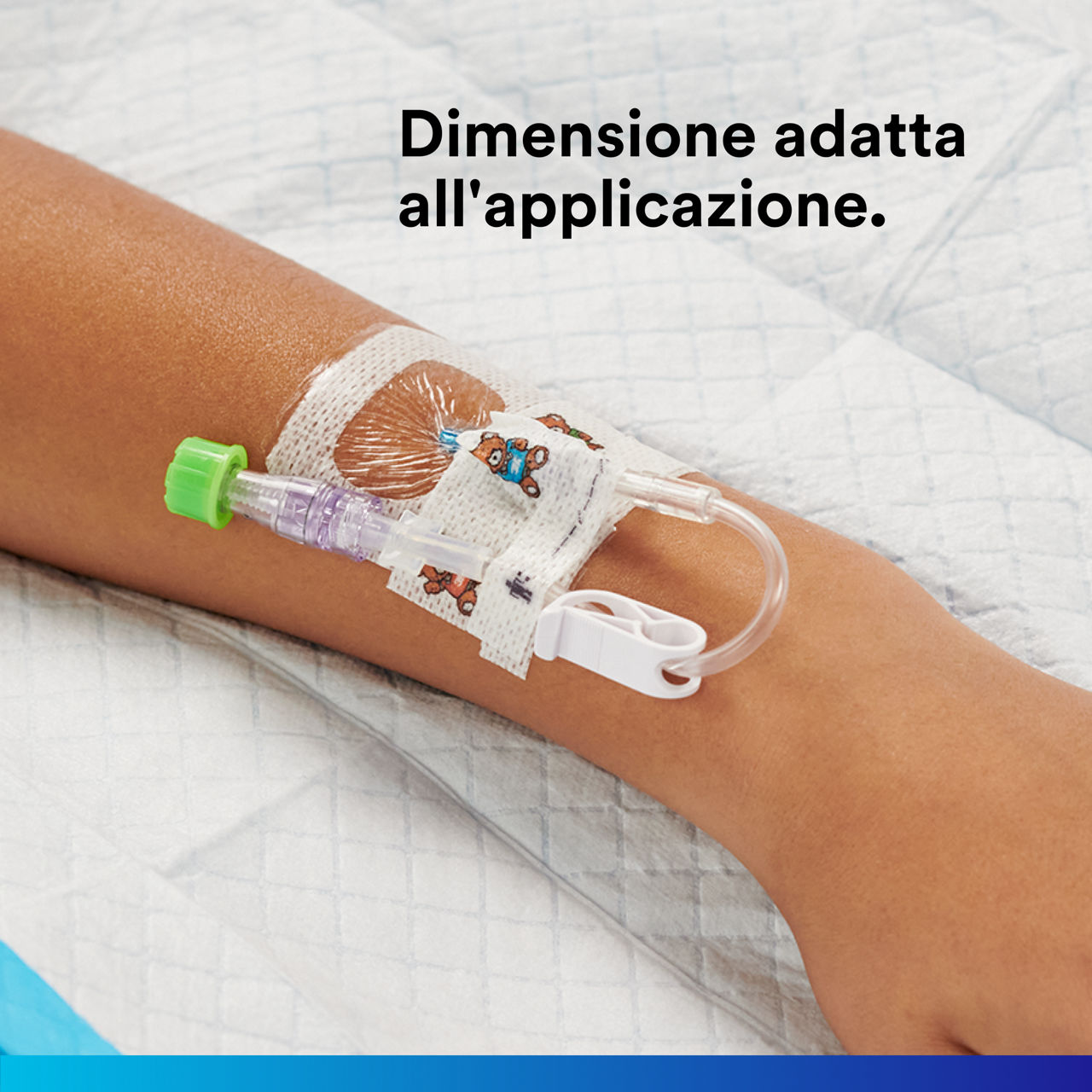 2-1682_Tegaderm™ IV Advanced Securement: Adesione sicura, visibilità del sito, gestione dell'umidità