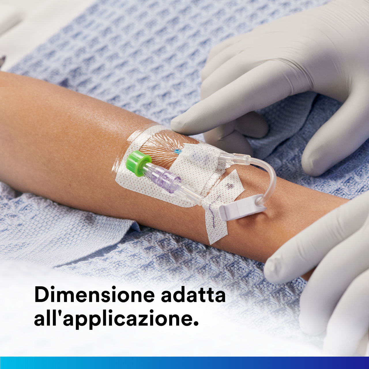 2-1683_Tegaderm™ IV Advanced Securement: Adesione sicura, visibilità del sito, gestione dell'umidità