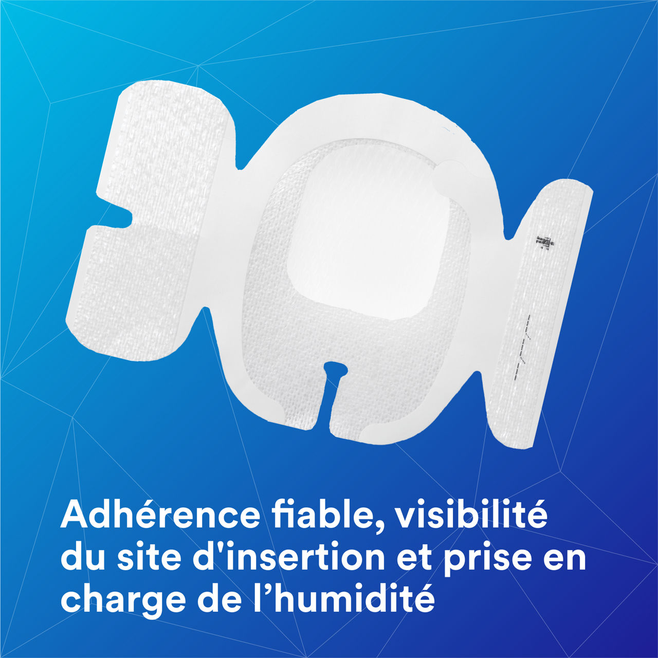 1-1685_Tegaderm™ IV Advanced Securement:Adhésion sécurisée, visibilité du site,gestion de l'humidité