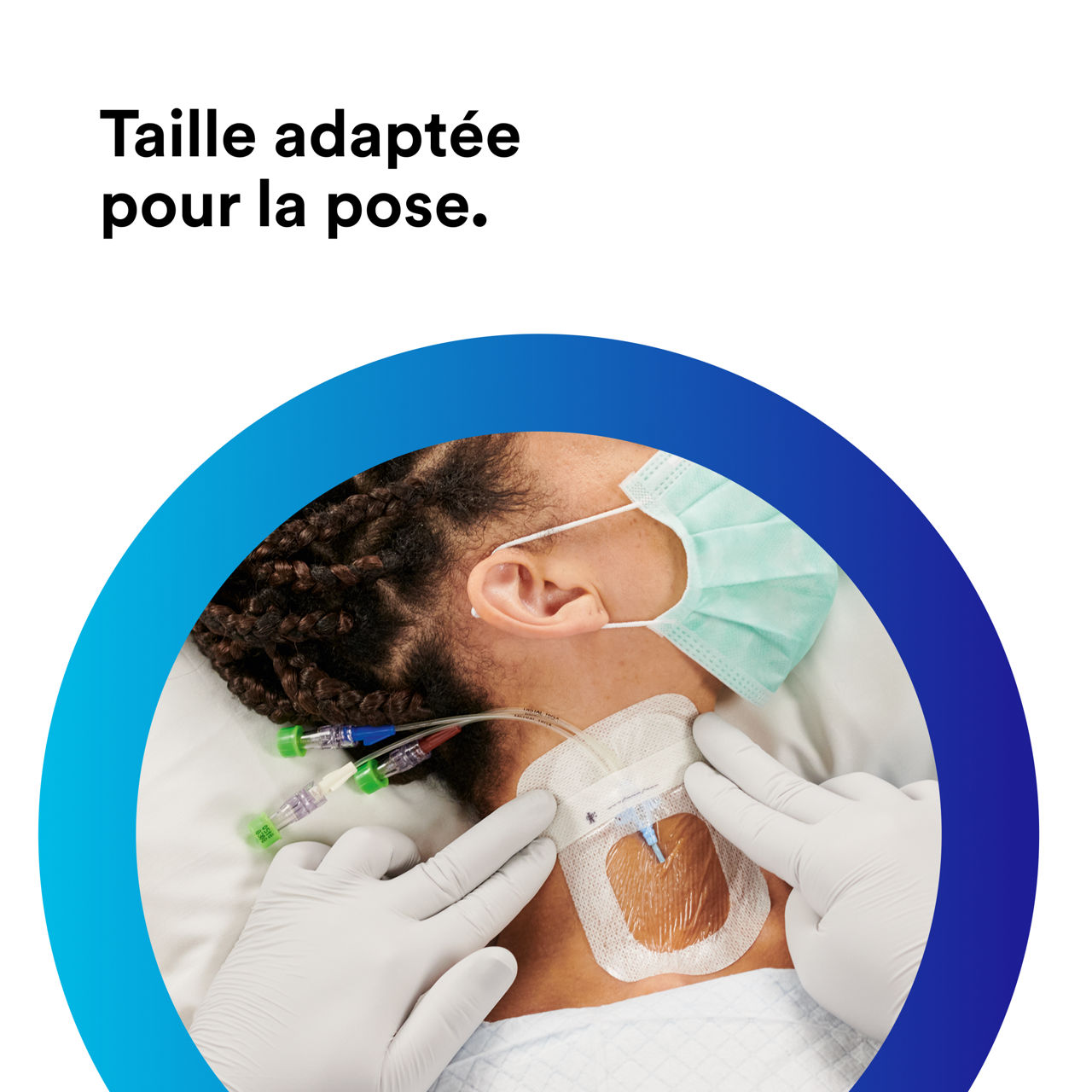 2-1685_Tegaderm™ IV Advanced Securement:Adhésion sécurisée, visibilité du site,gestion de l'humidité