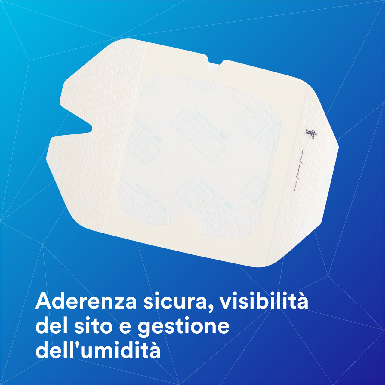1-1688_Tegaderm™ IV Advanced Securement: Adesione sicura, visibilità del sito, gestione dell'umidità