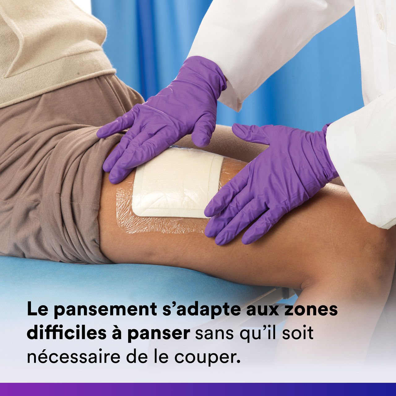 (4)Tegaderm HP Foam: Breathable waterproof film backing - 90610_fr