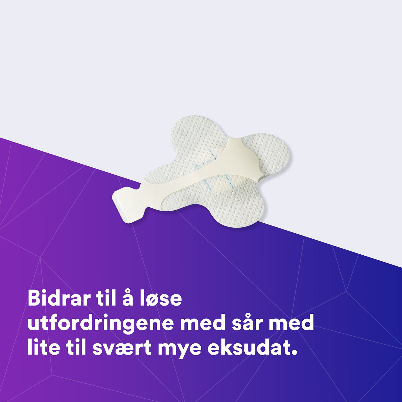 (1) Tegaderm HP Foam: Hjelper deg med å møte utfordringene ved lite til sterkt væskende sår - 90615