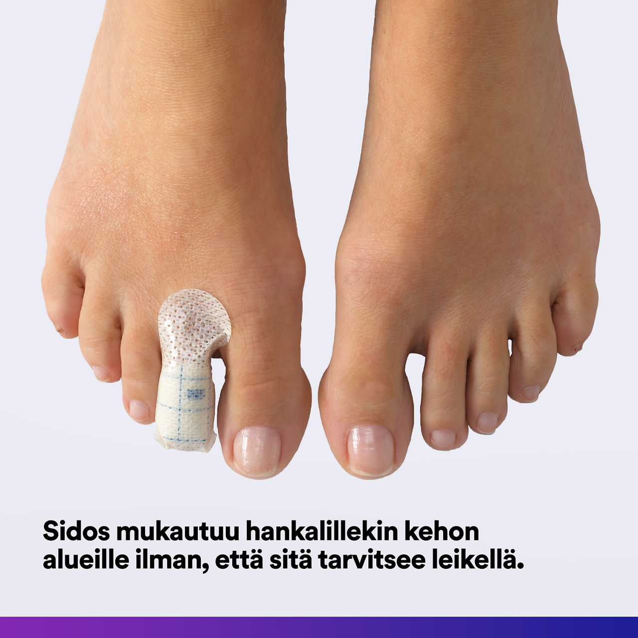 (4) Tegaderm HP -vaahto: Hengittävä vedenpitävä kalvopohja (ei tekstiä) - 90615 - 90615