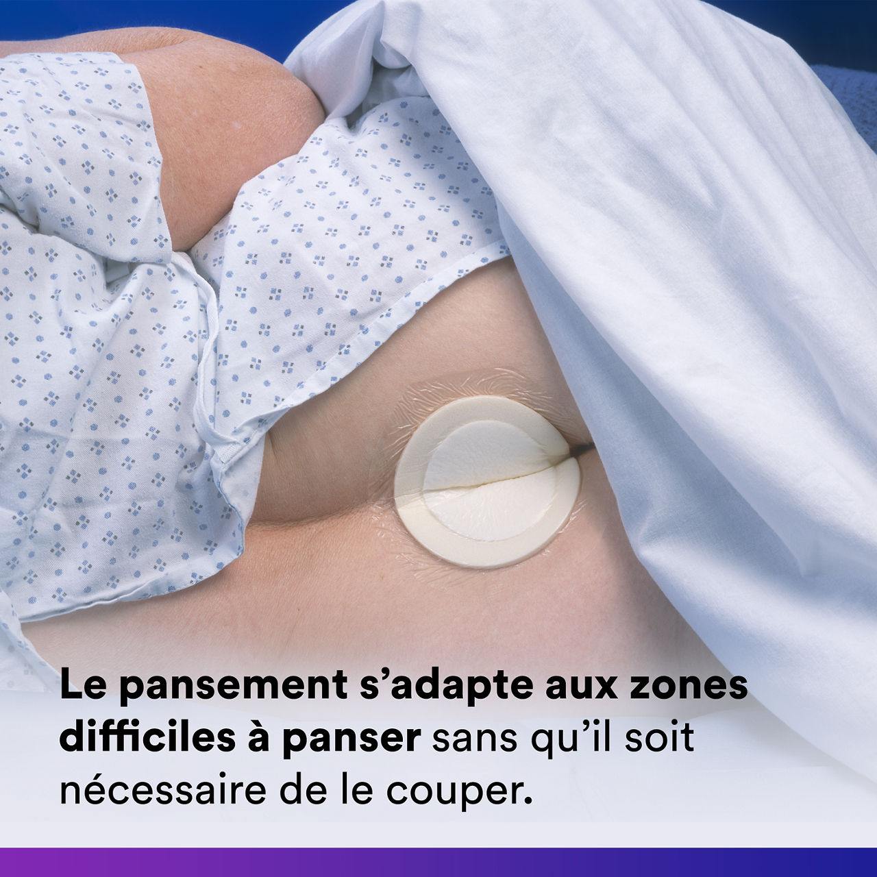 (4)Tegaderm HP Foam: Breathable waterproof film backing - 90616_fr