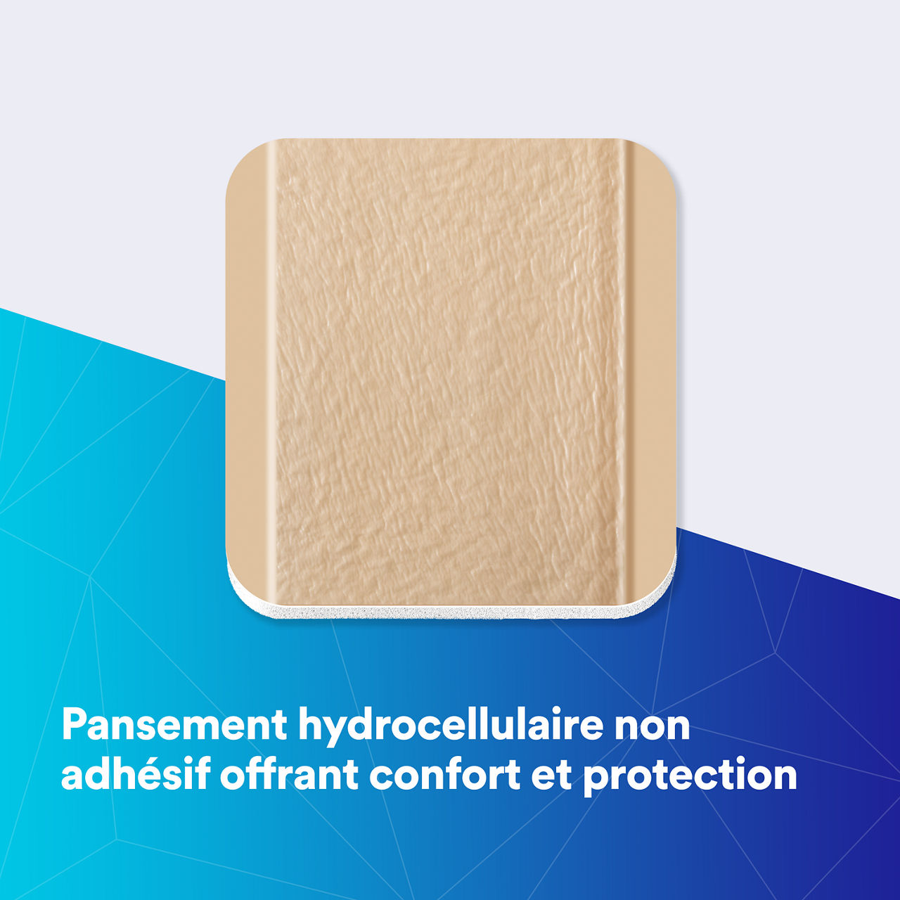 (1) Tegaderm HP Foam Non-Adhesive: Offers comfort and protection (90600, 90601, 90603)_fr