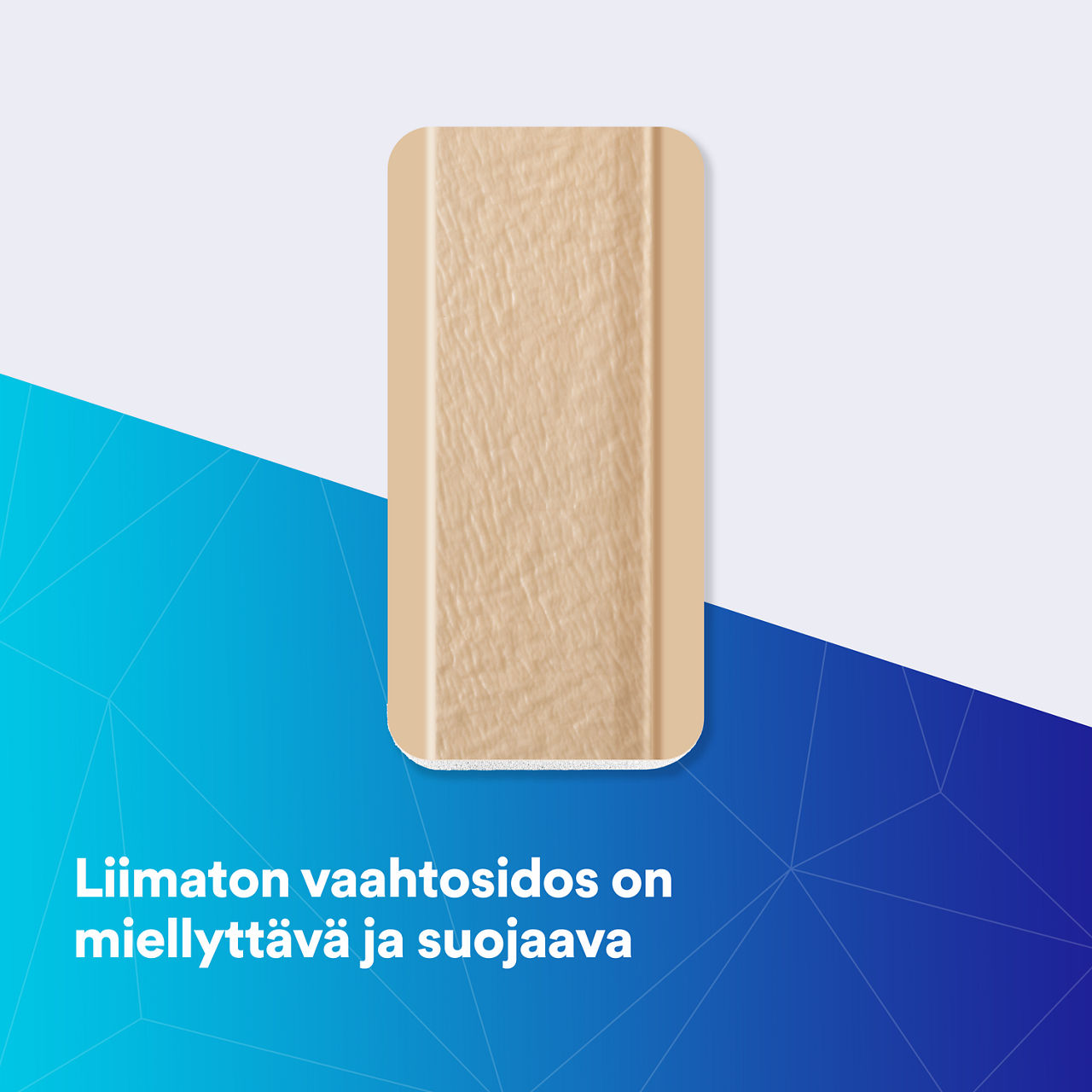 (1) Tegaderm HP Foam Non-Adhesive: Tarjoaa mukavuutta ja suojaa (90602).