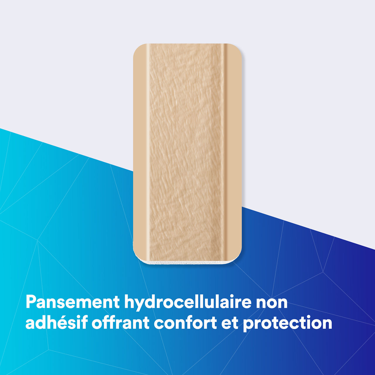 (1) Tegaderm HP Foam Non-Adhesive: Offers comfort and protection (90602)_fr
