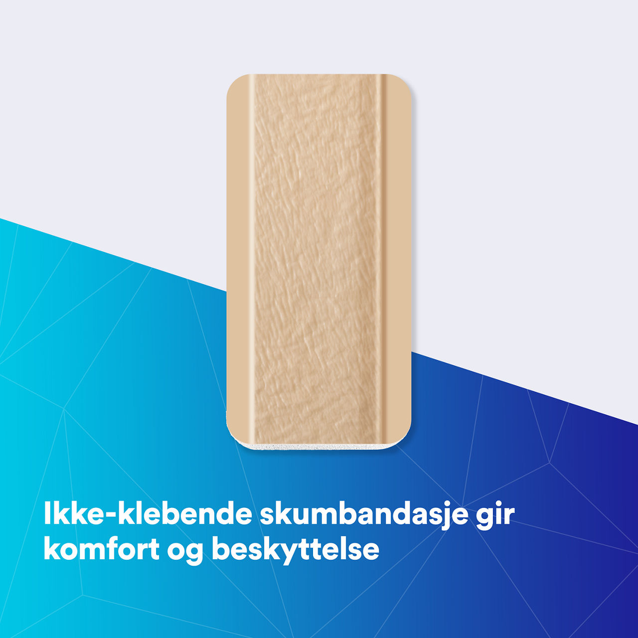 (1) Tegaderm HP Foam Non-Adhesive: Gir komfort og beskyttelse (90602)