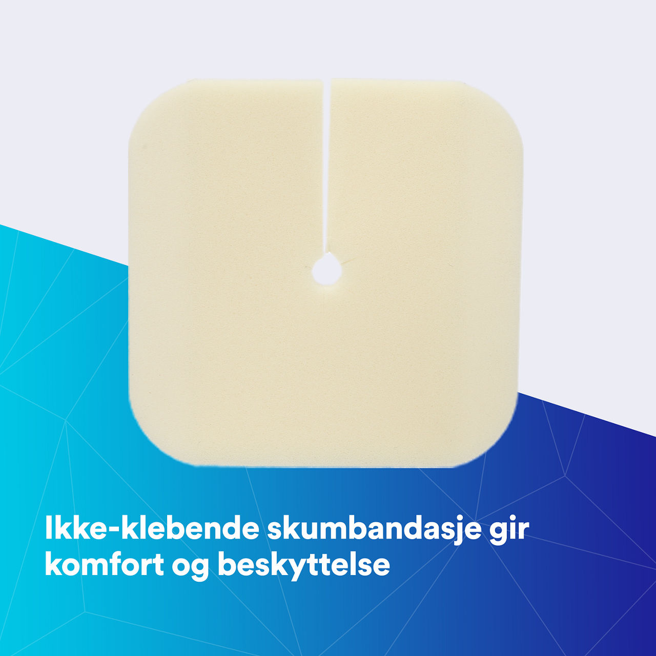 (1) Tegaderm HP Foam Non-Adhesive: Gir komfort og beskyttelse (90604)