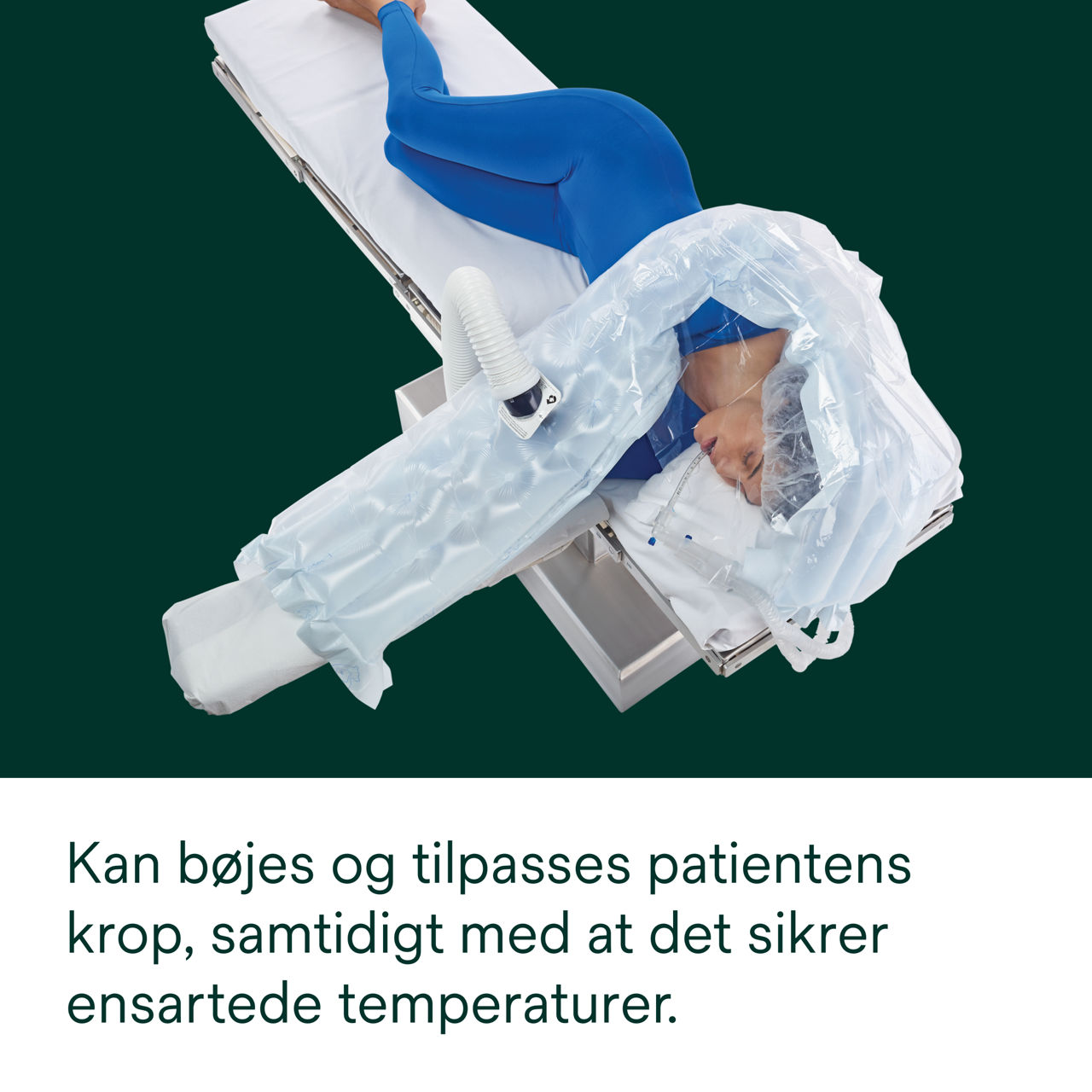 3 - Bair Hugger Warming Blanket 622: Bøjer og tilpasser sig patientens krop