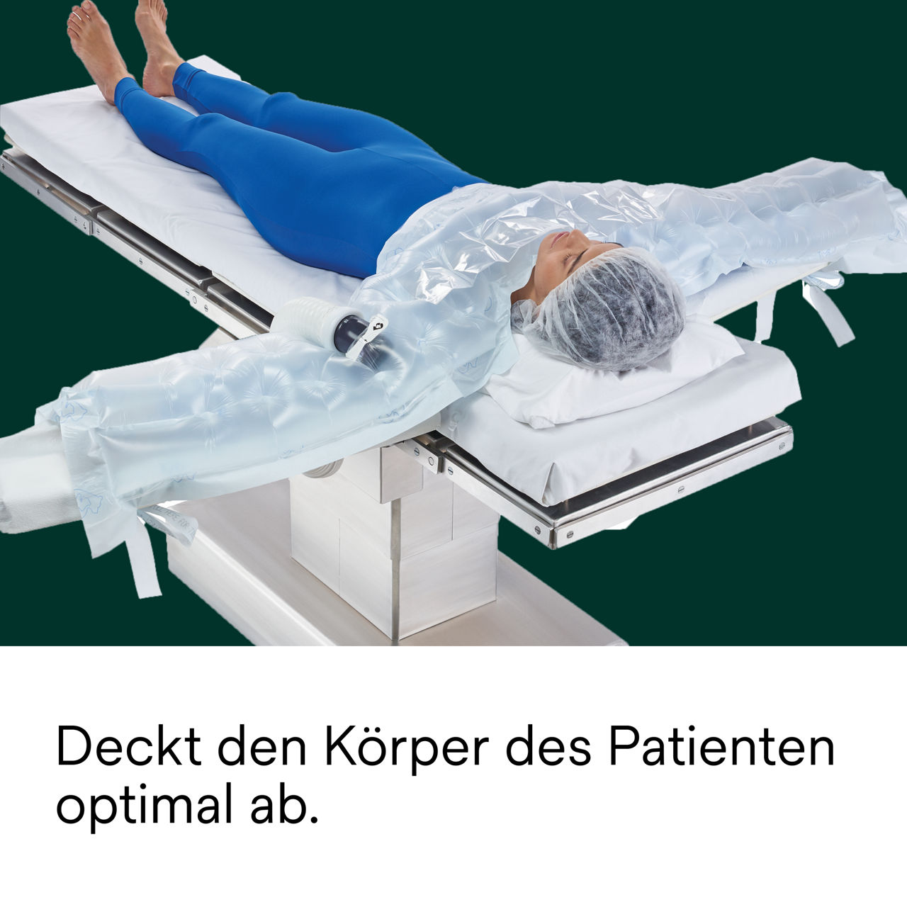 4 - Bair Hugger Wärmedecke 622: Bietet optimale Abdeckung der Körperoberfläche des Patienten