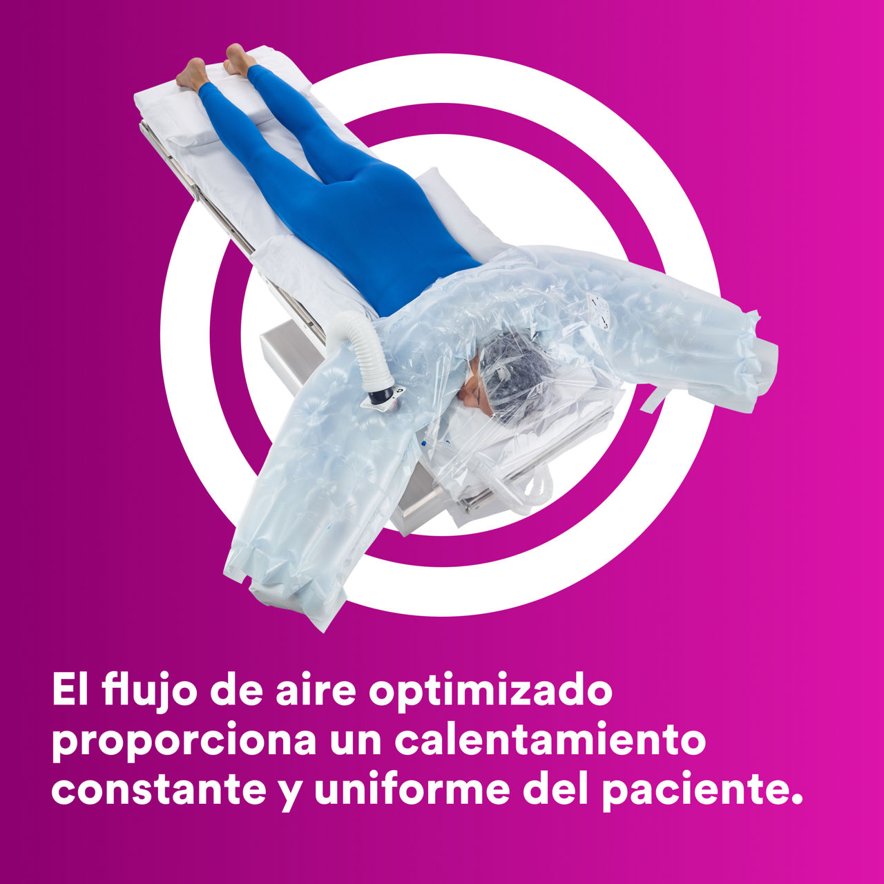 5_Bair Hugger Manta Térmica 622: Flujo de aire optimizado