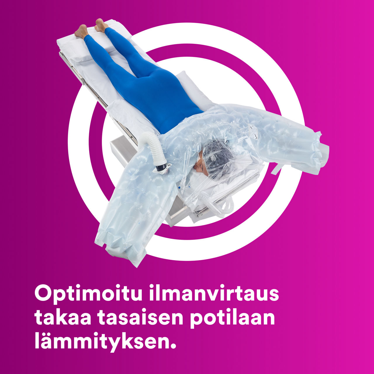 5_Bair Hugger Warming Blanket 622: Optimoitu ilmavirtaus
