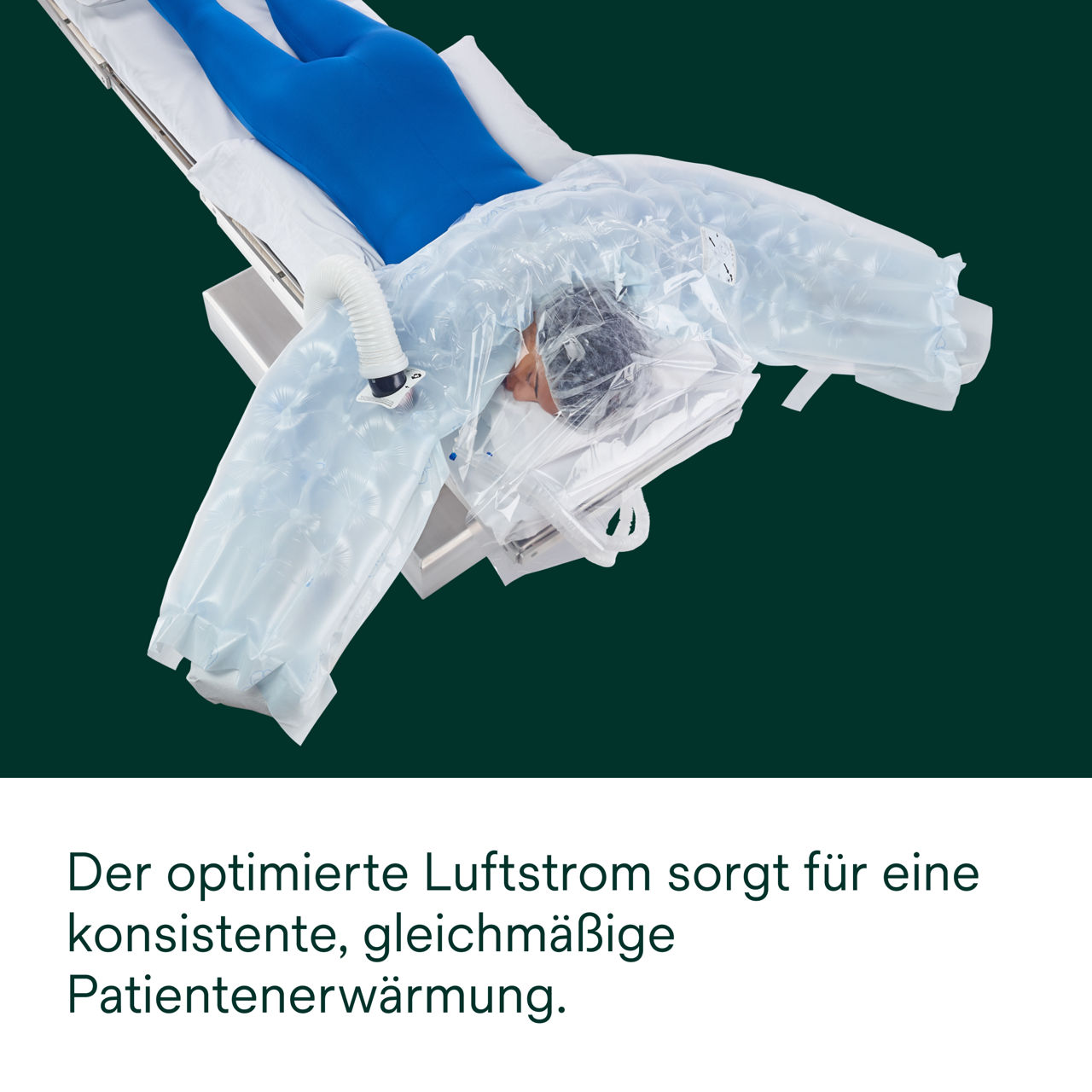 5 - Bair Hugger Wärmedecke 622: Optimierter Luftstrom