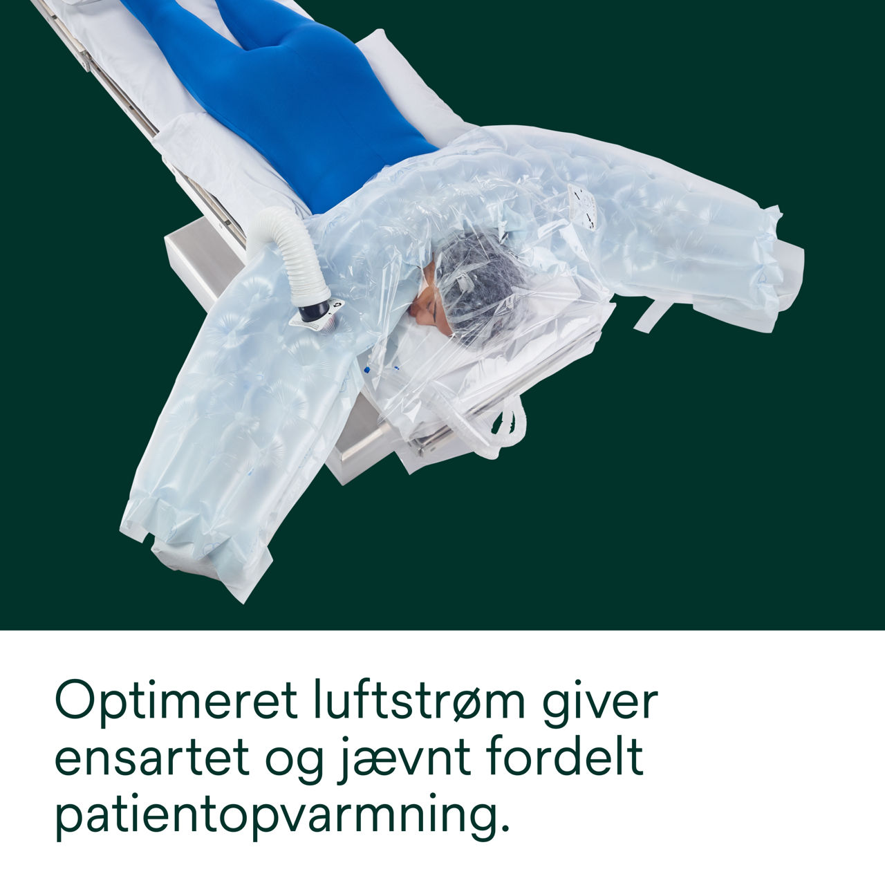 5 - Bair Hugger Warming Blanket 622: Optimeret luftgennemstrømning