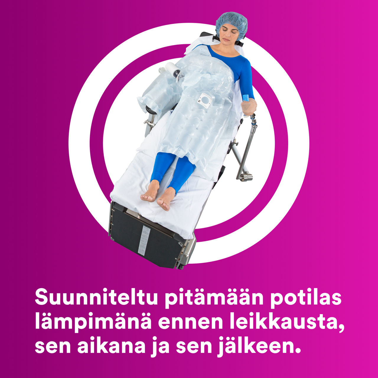 6_Bair Hugger Warming Blanket 622: Suunniteltu pitämään potilaat lämpiminä