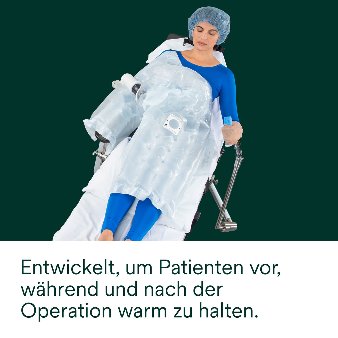 6 - Bair Hugger Wärmedecke 622: Entwickelt, um Patienten warm zu halten