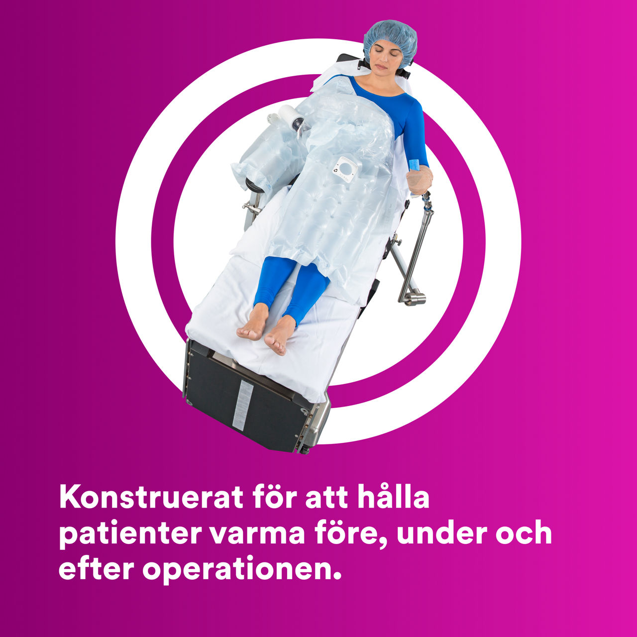 6_Bair Hugger värmningsfilt 622: Utformad för att hålla patienterna varma