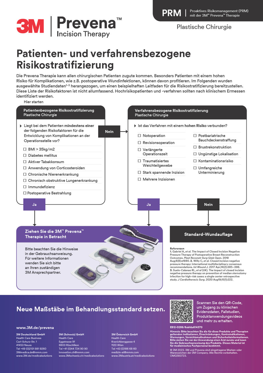 Vorschau auf das Titelblatt des Entscheidungshandbuchs für plastische Chirurgie