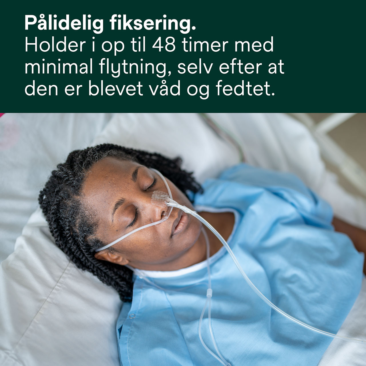 (3) Nasogastrisk sikkerhedsanordning: Pålidelig fiksering