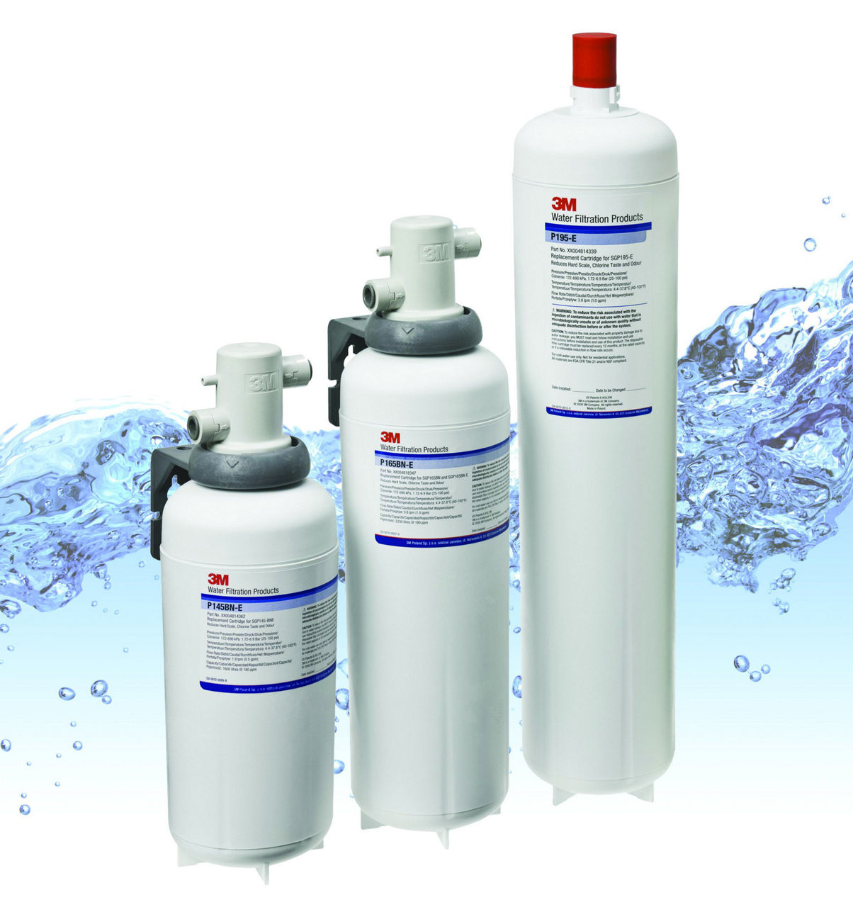 3M™ ScaleGard™ Pro Series Water Filter Cartridge P195BH-NC, 1/Case