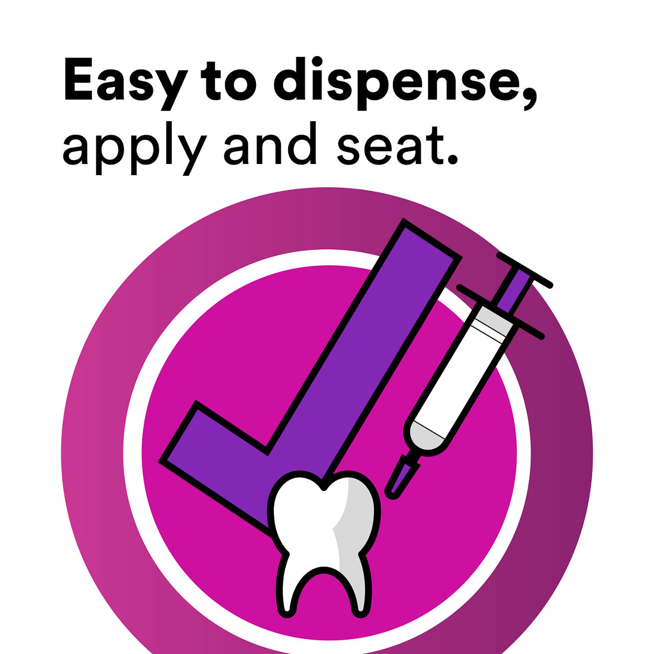 (5) RelyX Veneer Cement: Easy to dispense, apply and seat