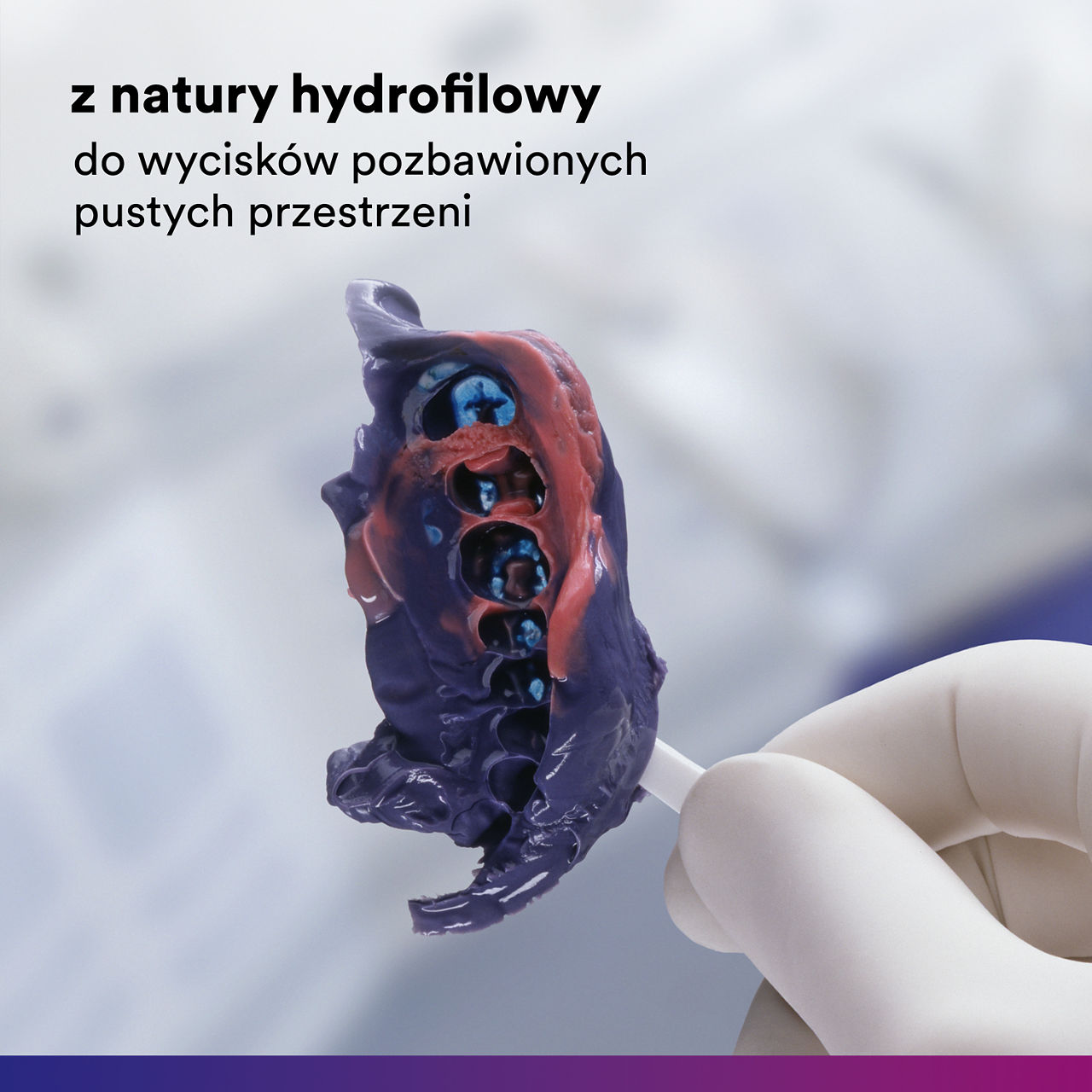 (2) Impregum Polyether Impression Material: Intrinsically hydrophillic