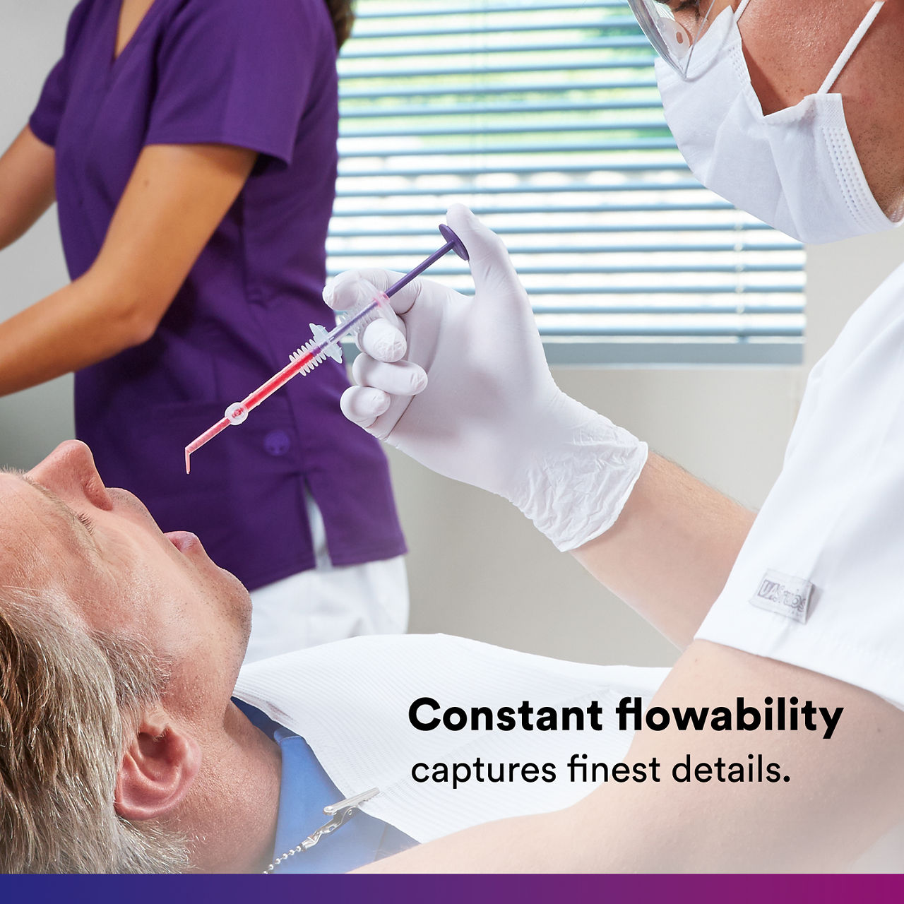 (3) Impregum Polyether Impression Material: Constant flowability