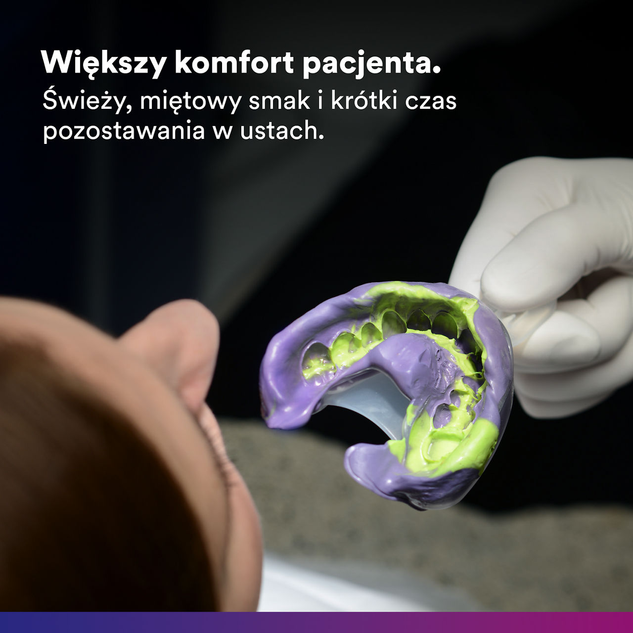 (4) Impregum Super Quick : Improved patient comfort.