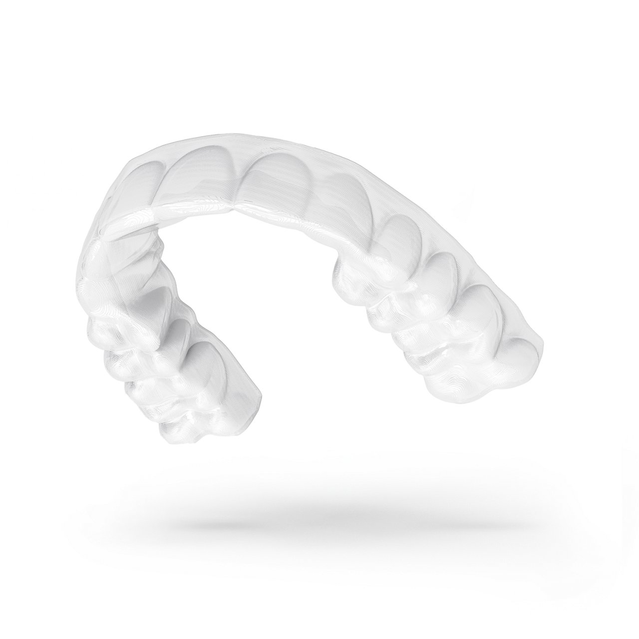 Rendered image of the 3M™ Clarity™ Aligner