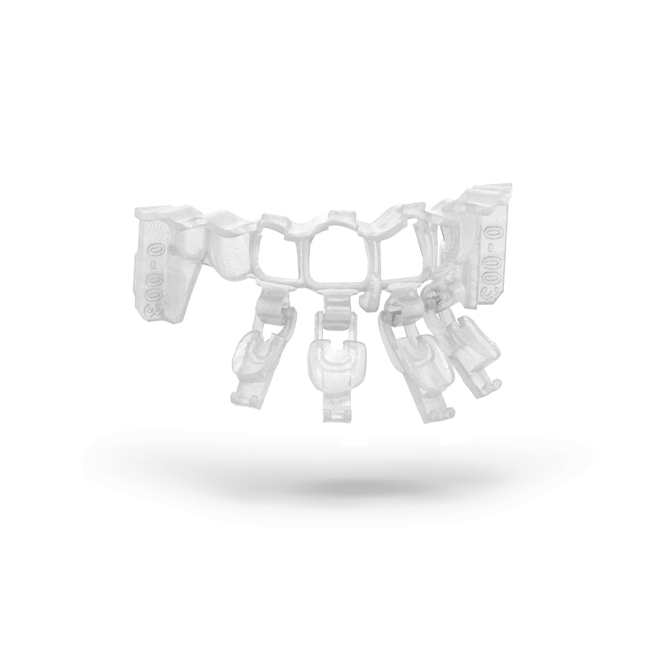 Imagem obtida da matriz 3M™ Filtek™ para dentes superiores