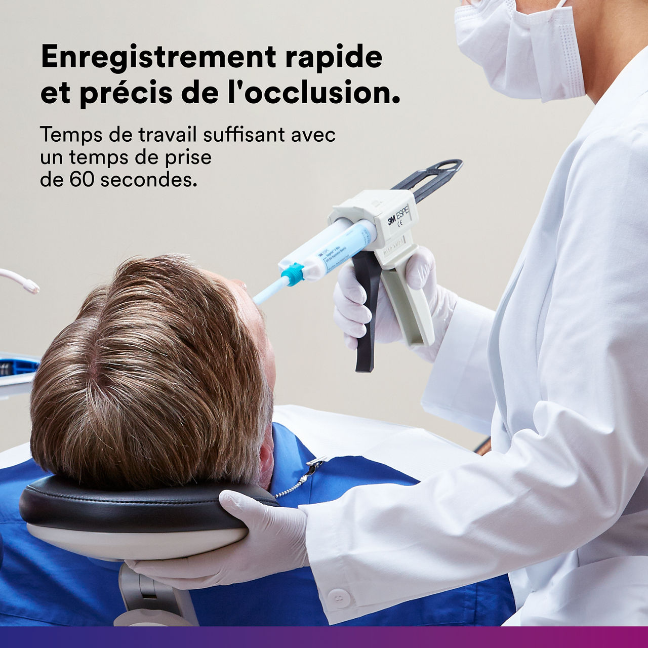 (1) Imprint 4 VPS Bite Registration Material: Fast and accurate bite registrations.