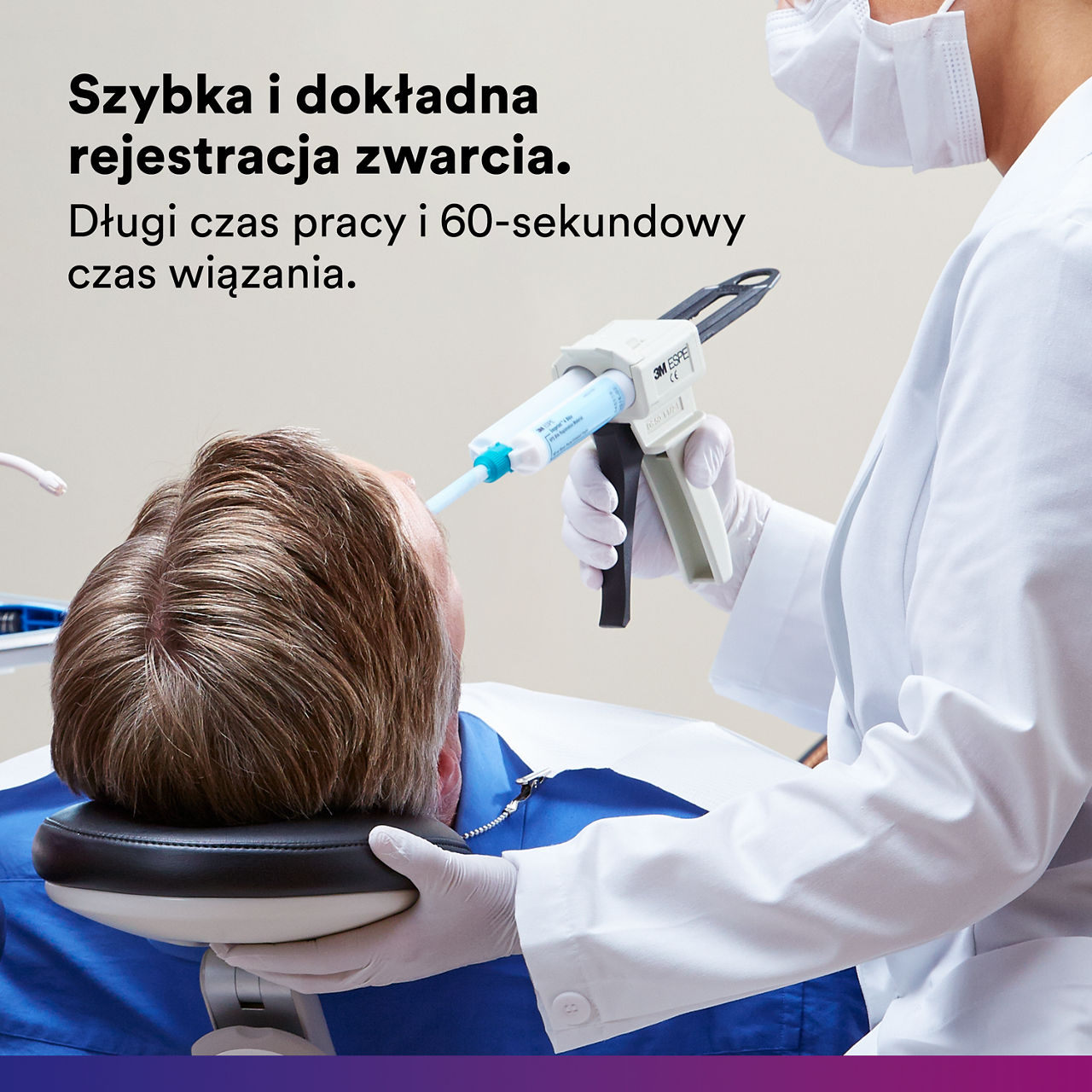 (1) Imprint 4 VPS Bite Registration Material: Fast and accurate bite registrations.