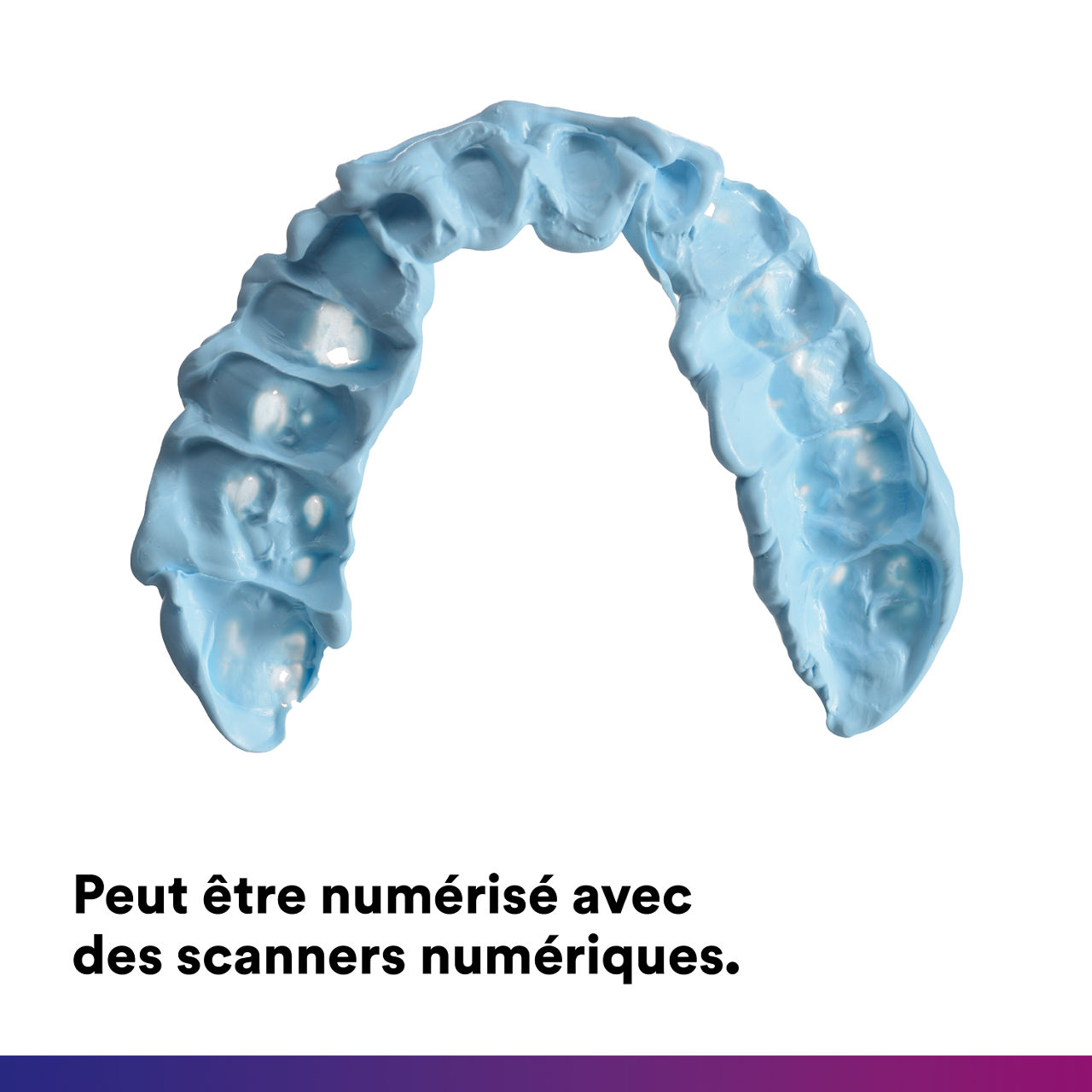(4) Imprint 4 VPS Bite Registration Material: Can be scanned with digital scanners.
