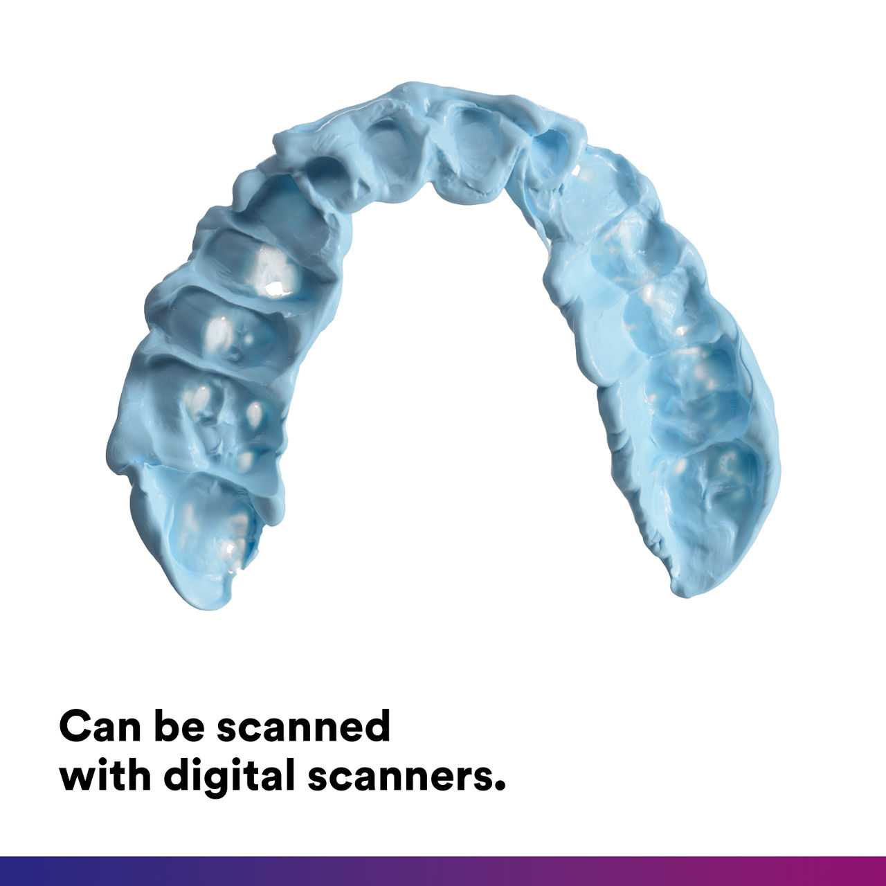 (4) Imprint 4 VPS Bite Registration Material: Can be scanned with digital scanners.