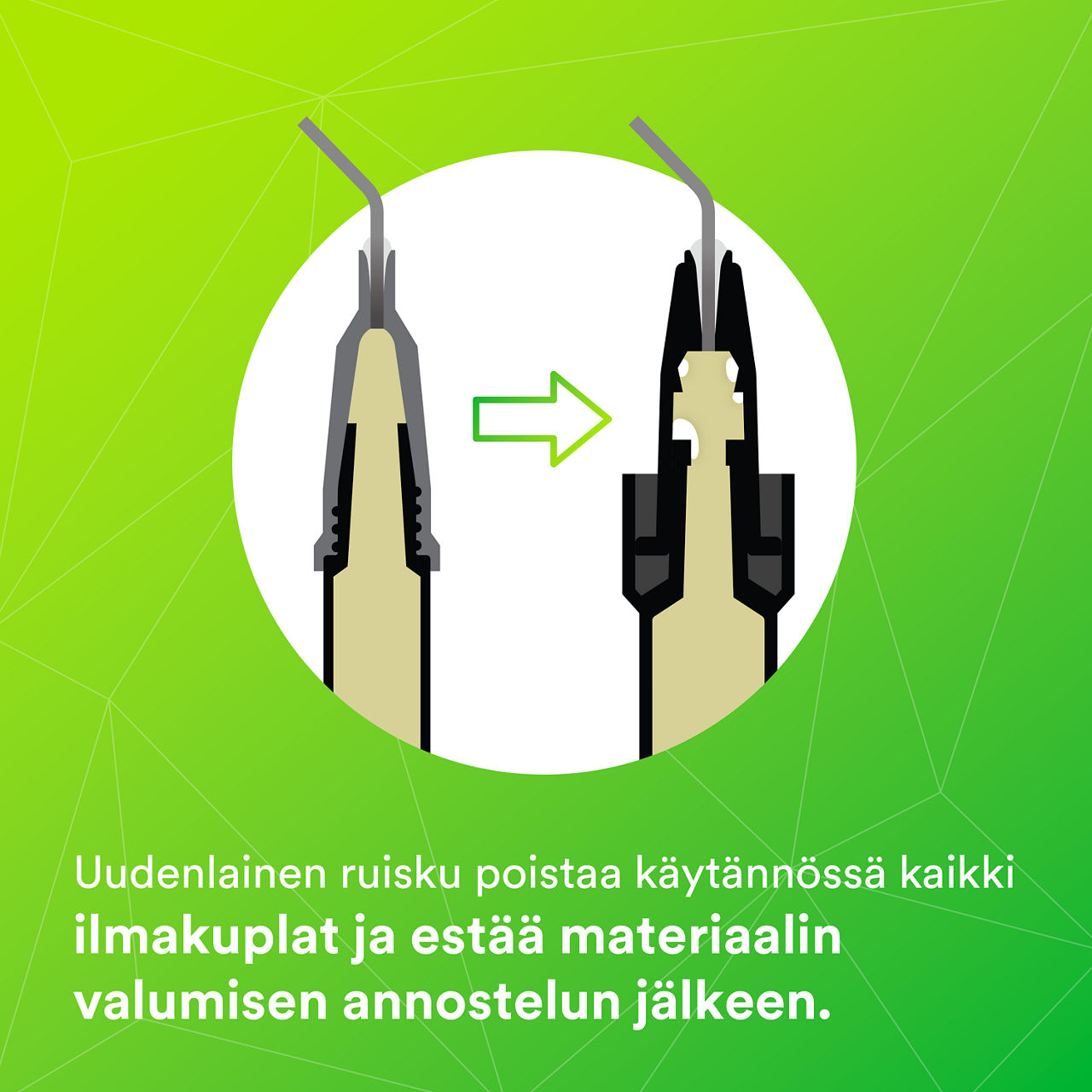 (2) 3M™ Filtek™ Bulk Fill Flowable Restorative Syringe: Virtually no bubbles or "run-on"