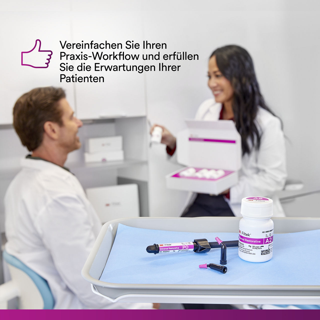 1- Filtek Z250 XT Nano Hybrid Capsule: Eine einfache Lösung für vorhersehbare Ästhetik