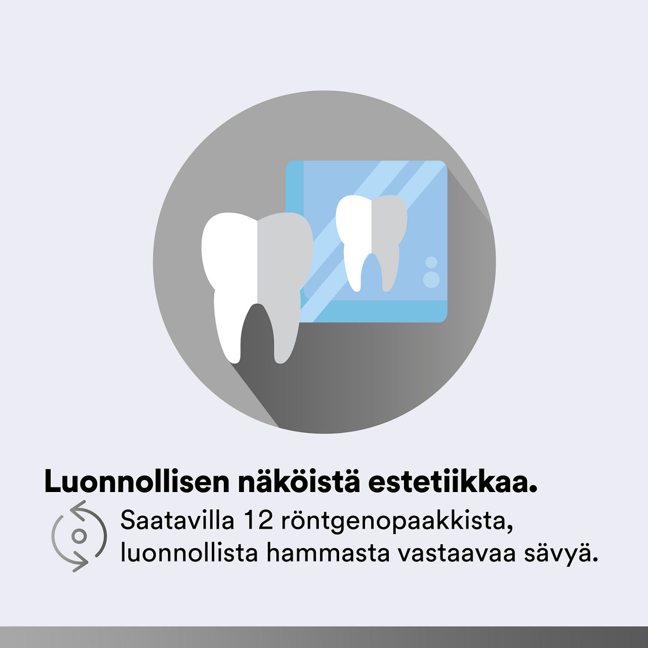 (4) Filtek Z250 Universal: Luonnollisen näköinen estetiikka
