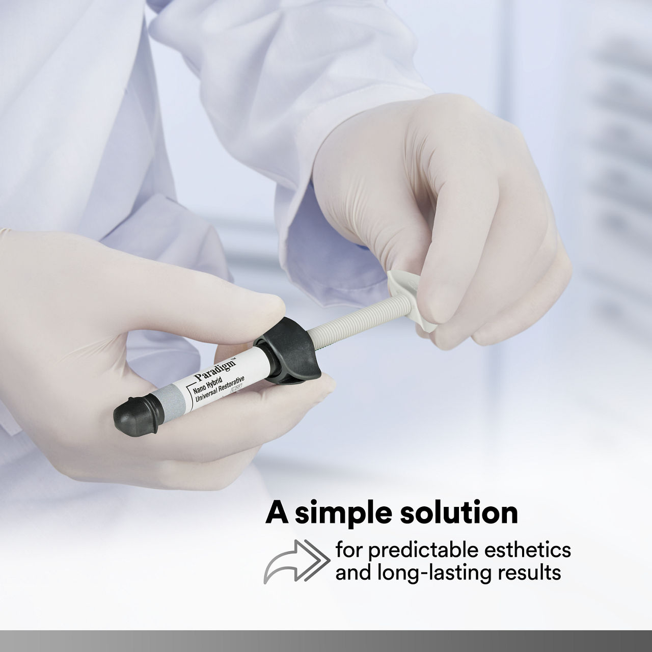 (1) Paradigm Nano Hybrid, syringe: A simple solution