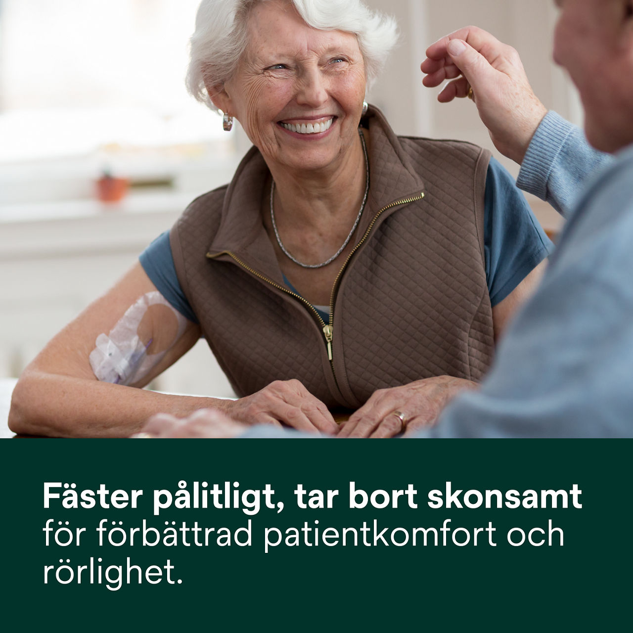 (3) 3M PICC/CVK + Tegaderm IV Advanced Fixering: Fäster pålitligt