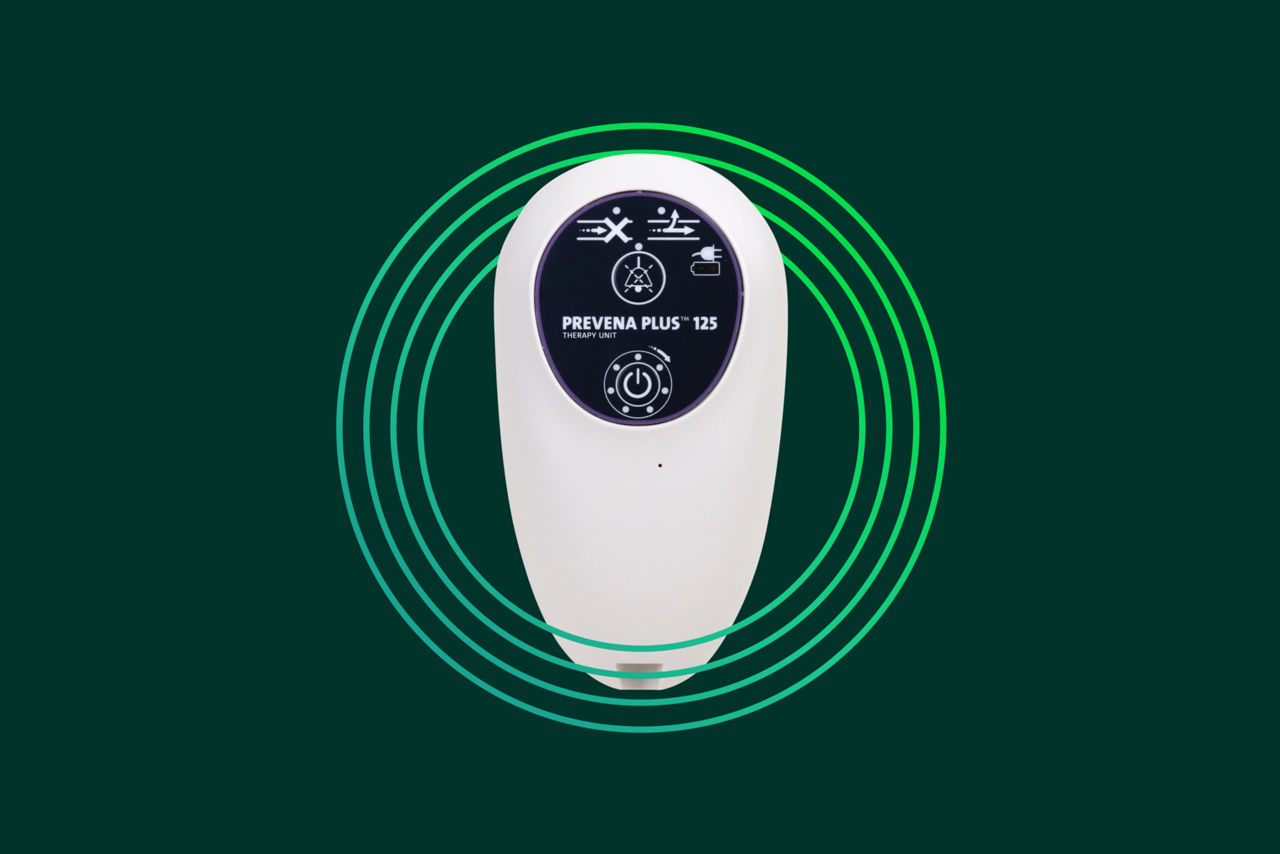 Portable, single-use device delivers accurate continuous -125mmHg NPWT with the push of a button