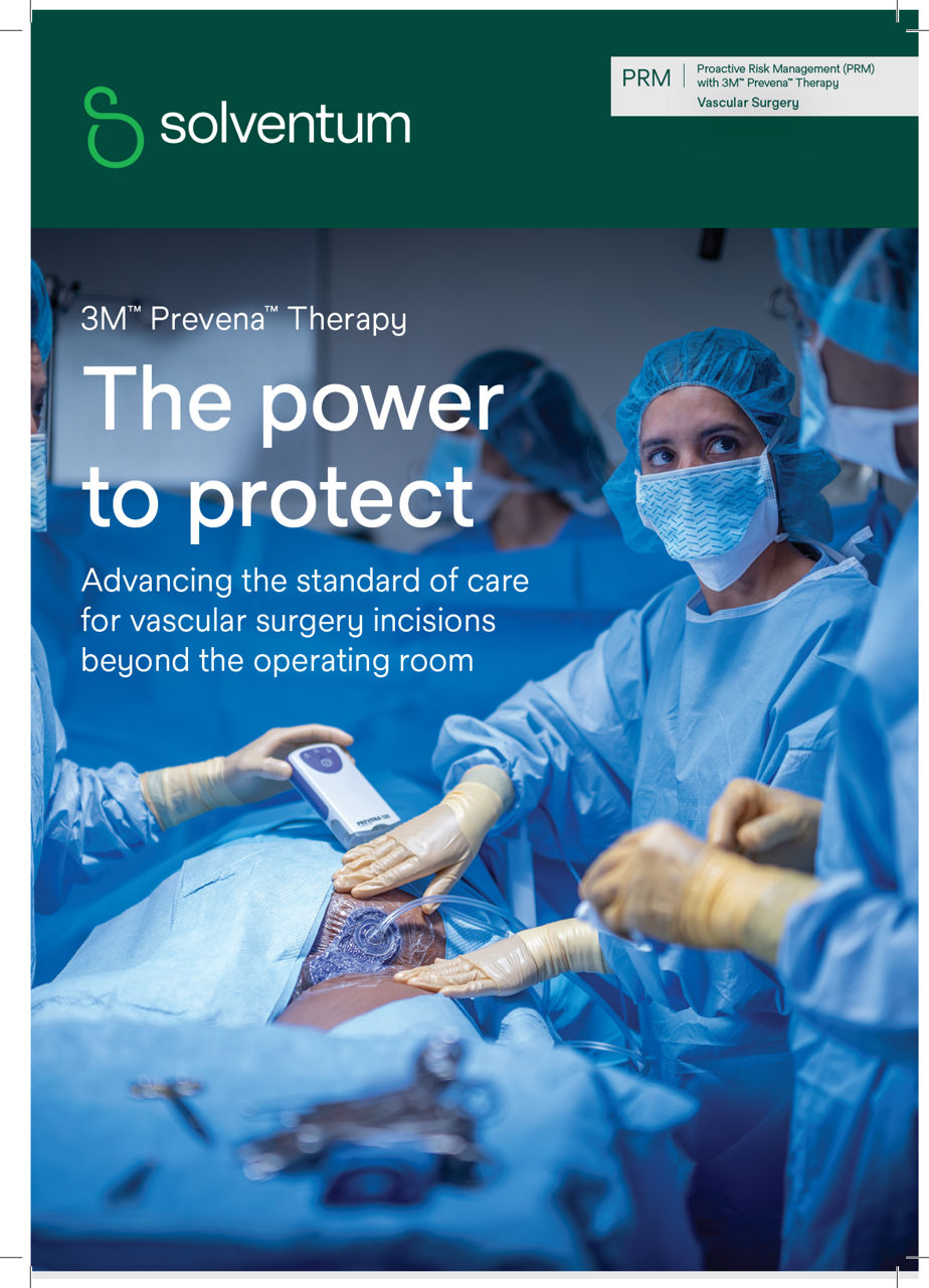 Prevena Therapy vascular surgery brochure cover preview