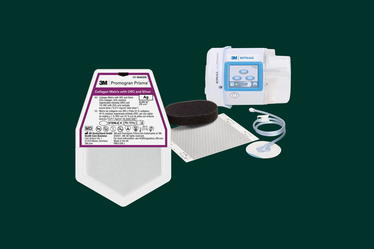 Unlike any other collagen dressing. Shown to significantly increase wound closure rates.5*