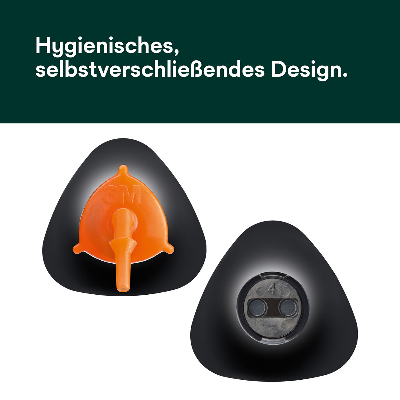 (3) RelyX™ Universal Resin Cement: Hygienisches, selbstverschließendes Design.