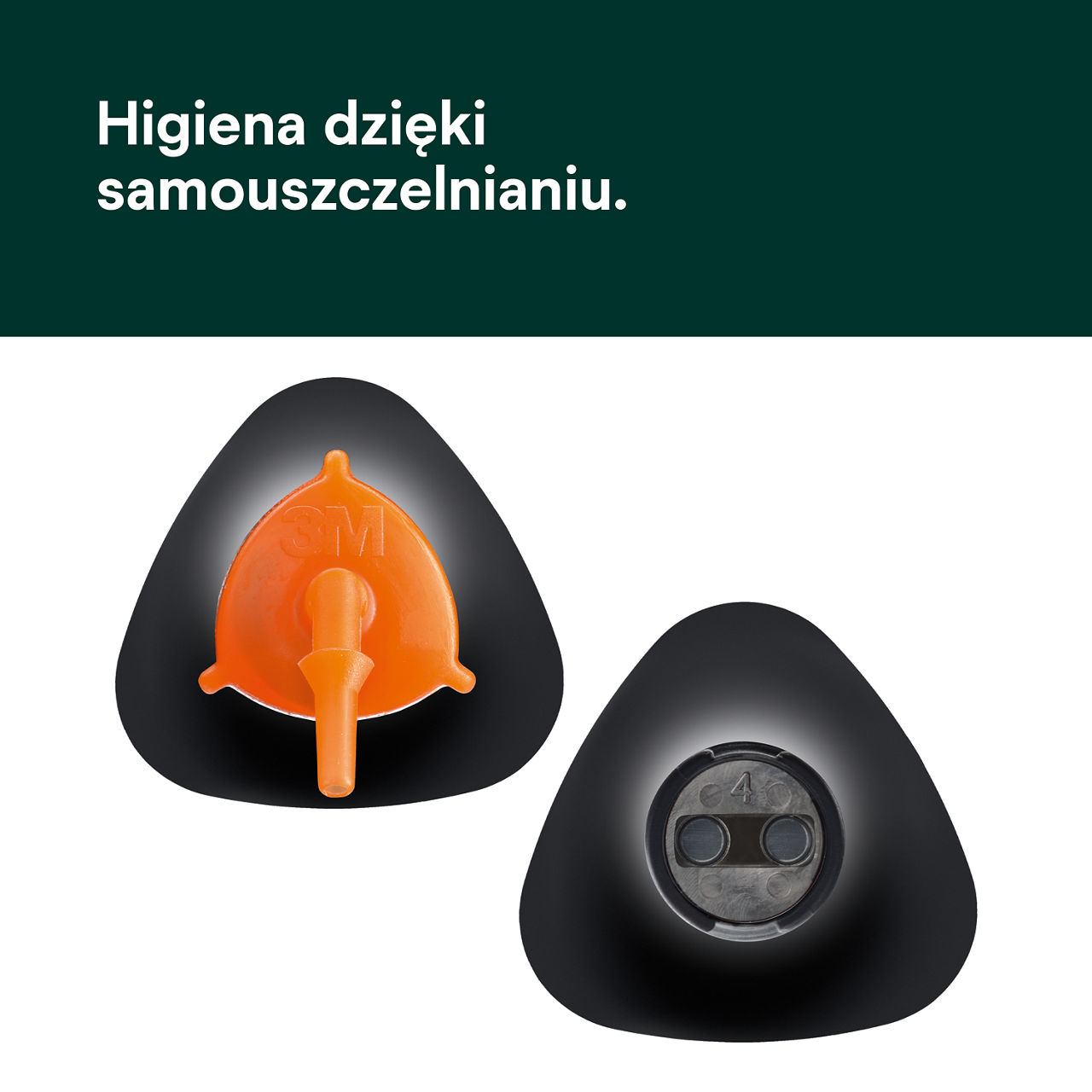 (3) RelyX™ Universal uniwersalny cement: Higiena dzięki samouszczelnianiu.