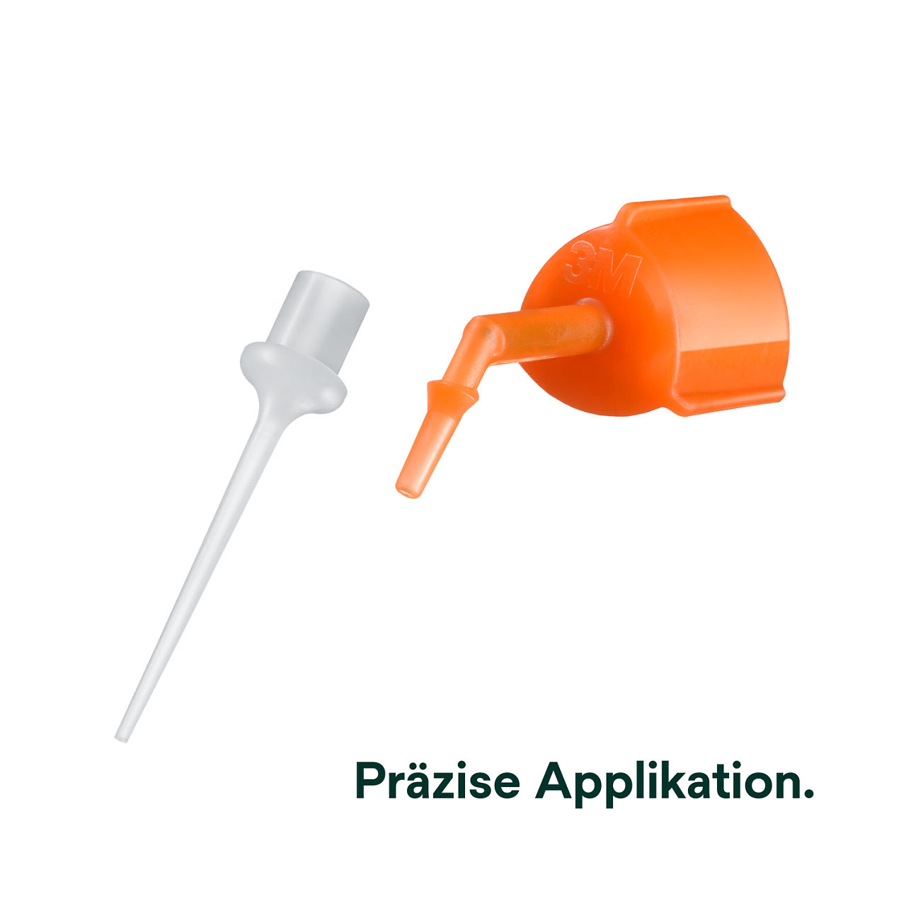 (4) RelyX™ Universal Resin Cement: Präzise Applikation.