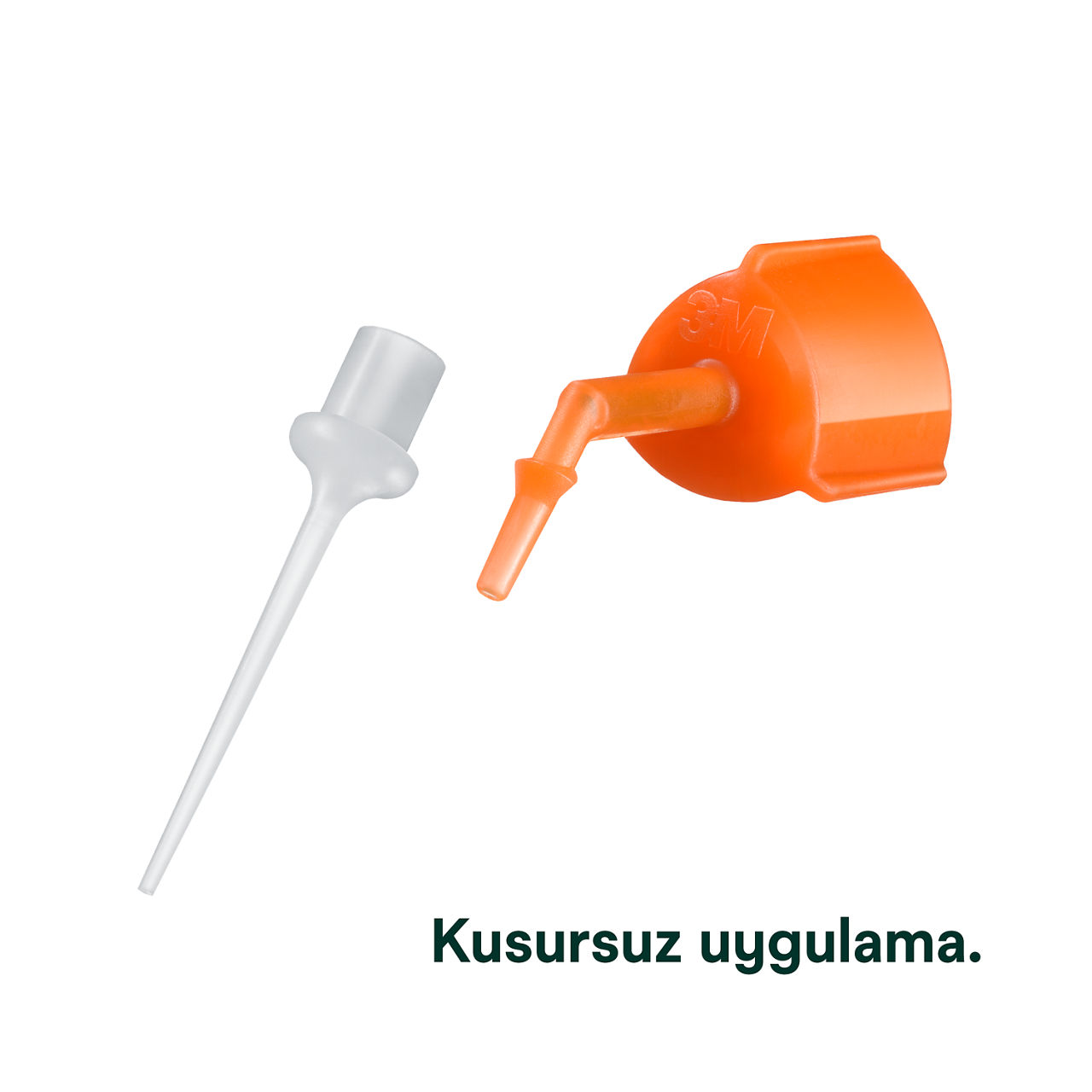 (4) RelyX™ Universal Rezin Siman: Kusursuz uygulama.