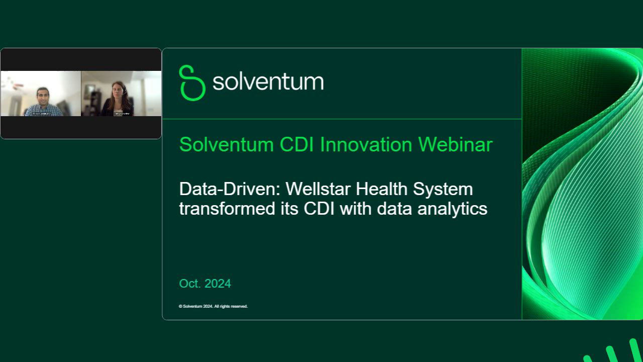 Wellstar Health System transforms its CDI with data analytics